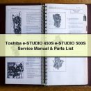 Toshiba e-STUDIO 450S e-STUDIO 500S Service Manual & Parts List PDF Download