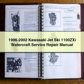 1996-2002 Kawasaki Jet Ski 1100ZXi Watercraft Service Repair Manual