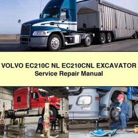 VOLVO EC210C NL EC210CNL Excavator Service Repair Manual
