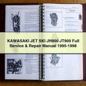 KAWASAKI JET SKI JH900 JT900 Full Service & Repair Manual 1995-1998