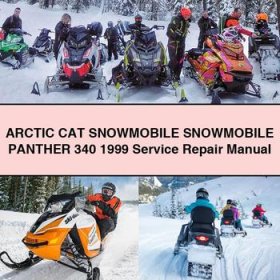 ARCTIC CAT Snowmobile Snowmobile PANTHER 340 1999 Service Repair Manual