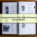 Johnson Evinrude 18 Hp 1956-1970 Factory Service Repair Manual