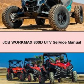 JCB WORKMAX 800D UTV Service Repair Manual