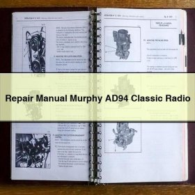 Repair Manual Murphy AD94 Classic Radio