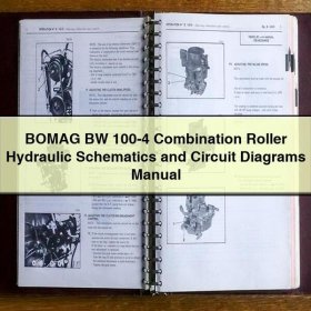 BOMAG BW 100-4 Combination Roller Hydraulic Schematics and Circuit Diagrams Manual PDF Download