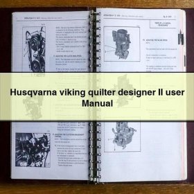 Husqvarna viking quilter designer II user Manual PDF Download