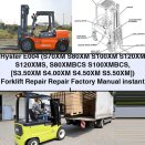 Hyster E004 Forklift Repair Factory Manual PDF Download