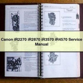 Canon iR2270 iR2870 iR3570 iR4570 Service Manual PDF Download