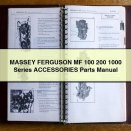 MASSEY FERGUSON MF 100 200 1000 Series ACCESSORIES Parts Manual