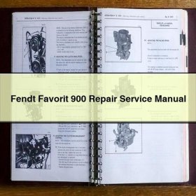 Fendt Favorit 900 Service Repair Manual