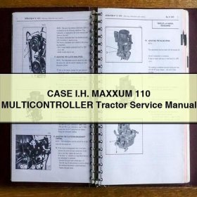 CASE IH Maxxum 110 Multicontroller Traktor: Reparaturhandbuch