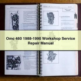 Omc 460 1988-1990 Workshop Service Repair Manual