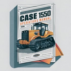 CASE 1550 Crawler Operators Manual