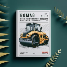 Bomag BW145 DH-3 Single drum vibratory rollers Service Parts Catalogue Manual SN101581291001-101581291002