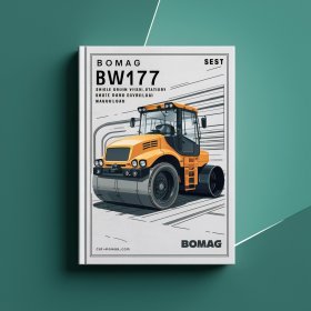 Bomag BW177 DH-3 Single drum vibratory rollers Service Parts Catalogue Manual SN101581071024-101581071115