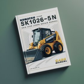 Komatsu Sk1026-5n Skid Steer Loader Service Repair Manual