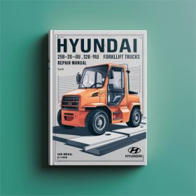 Hyundai Gabelstapler 25B-9U, 30B-9U, 32B-9U, 35B-9U Werkstatt- und Reparaturhandbuch