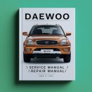 Daewoo Musso Service Manual/Repair Manual