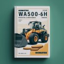 Komatsu WA500-6H Wheel Loader Operation & Maintenance Manual