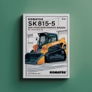 Komatsu SK815-5 SKID-Steer Loader Operation & Maintenance Manual (S/N: 37BF00006 and up)