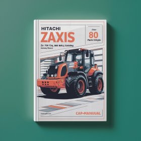 Hitachi ZAXIS ZX 70 70LC 80 80LCK 80SB 80SBLC Excavator Parts Catalog Manual