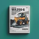 Komatsu WA250-6 Wheel Loader Service Repair Manual + Operation & Maintenance Manual