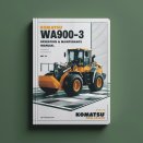 Komatsu Wa900-3 Wheel Loader Operation & Maintenance Manual