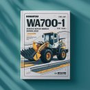 Komatsu WA700-1 Wheel Loader Service Repair Manual (SN: 10001 and up)