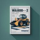 Komatsu WA800-1 WA800-2 Wheel Loader Complete Workshop Service Repair Manual