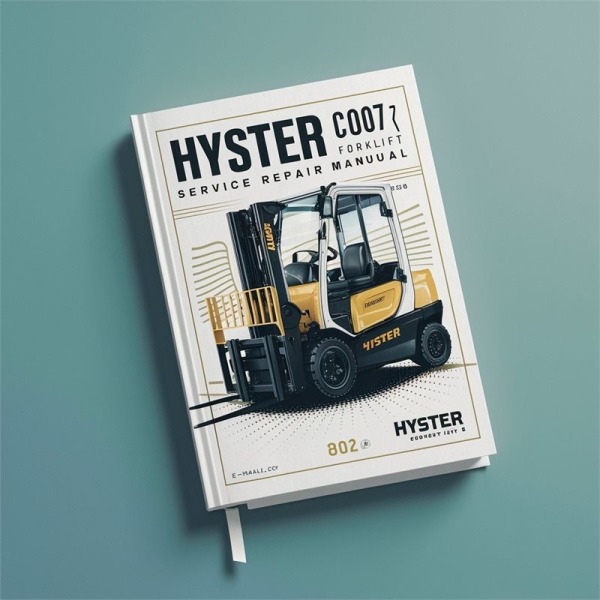Hyster C007 (H165H) Gabelstapler: Service- und Reparaturhandbuch