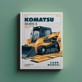 Komatsu SK815-5 Turbo SKID-Steer Loader Service Repair Manual