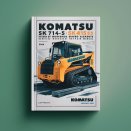 Komatsu SK714-5 SK815-5 SK815-5 Turbo Skid Steer Loader Complete Workshop Service Repair Manual