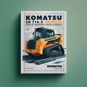 Komatsu SK714-5 SK815-5 SK815-5 Turbo Skid Steer Loader Complete Workshop Service Repair Manual