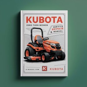 KUBOTA ZD221 ZERO TURN Mower Service Repair Manual