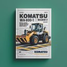 Komatsu WA800-1 WA800-2 Wheel Loader Factory Service and Repair Workshop Manual