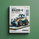 Komatsu WA200-6 WA200PZ-6 Wheel Loader Service Repair Manual (Serial Number: 70001 and up)