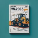 Komatsu WA200-5 Wheel Loader Operation & Maintenance Manual (Serial Number: 65629 and up)