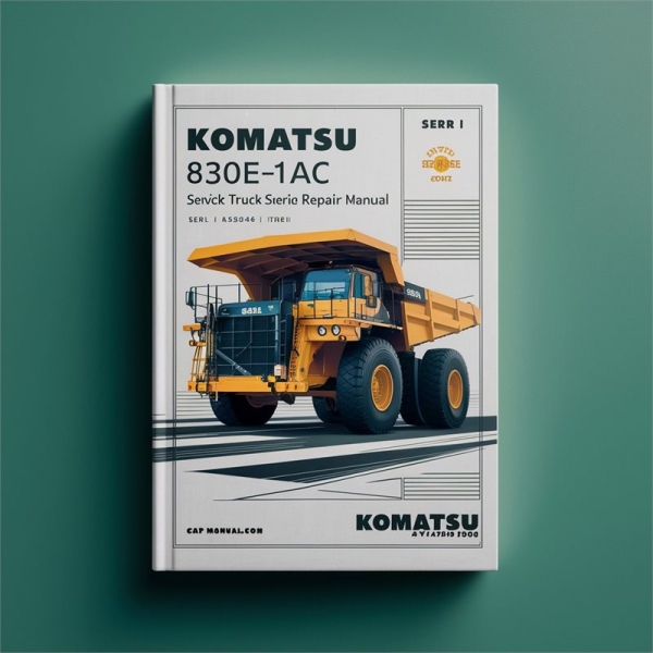 Komatsu 830E-1AC Kipplaster Servicehandbuch