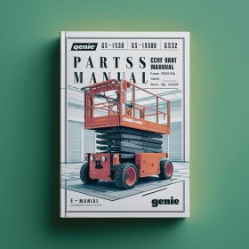 Genie GS-1530 GS-1532 GS-1930 GS-1932 Scissor Lift Parts Manual