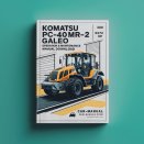 Komatsu PC40MR-2 PC50MR-2 Galeo Hydraulic Excavator Operation & Maintenance Manual (S/N: 8772 5587 and up)