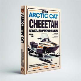 1973 Arctic CAT CHEETAH  Snowmobile Service Repair Manual