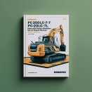 Komatsu PC200LC-7L PC220LC-7L Hydraulic Excavator Service Repair Workshop Manual (A86001 and up) PDF Download