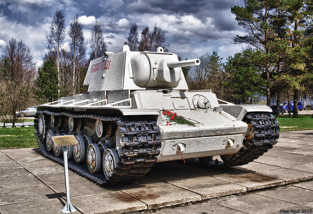 Soviet Heavy Tank KV-1. 1942.