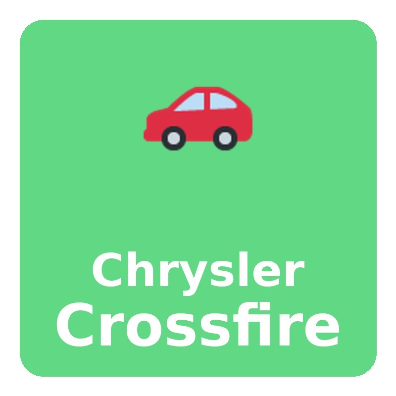 2004-2007 Chrysler Crossfire Service Repair Workshop Manual PDF