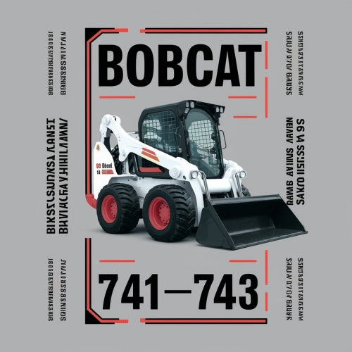 Bobcat 741 742 743 743DS Skid Steer Loader Operation & Maintenance Manual