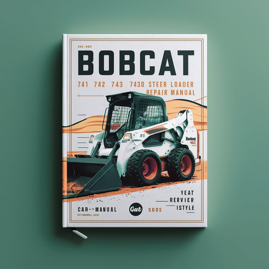 Manual de servicio y reparación de minicargadoras Bobcat 741, 742, 743 y 743ds