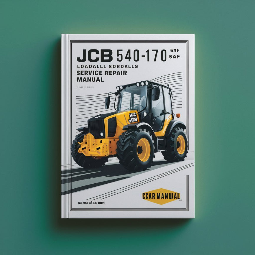 JCB 540-170 5AF LOADALLS Service Repair Manual