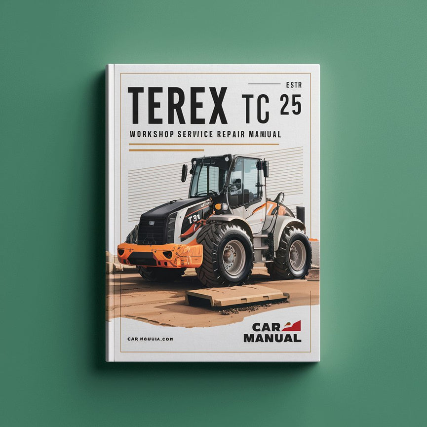 Manuel de réparation et d'entretien de l'atelier Terex TC 25