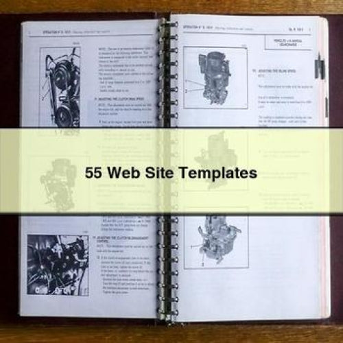 55 modèles de sites Web