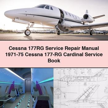 Manual de servicio y reparación del Cessna 177RG 1971-75 Libro de servicio del Cessna 177-RG Cardinal